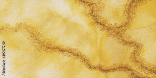 A macro detail of aged yellow fabric texture creates a grunge vintage background with a rough parchment surface and an antique orange pattern design