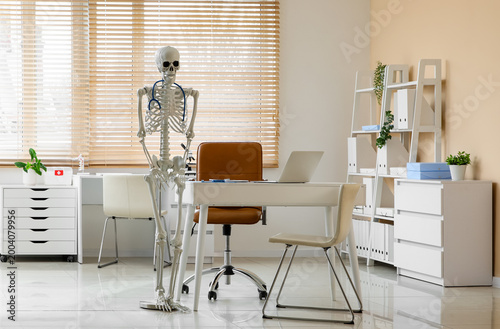 Interior of medical office ...