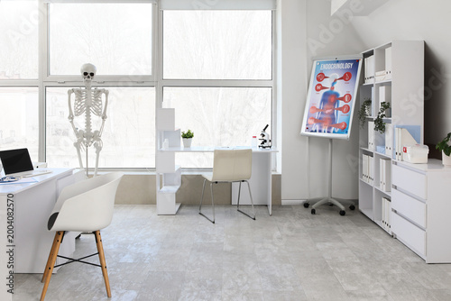 Interior of medical office ...