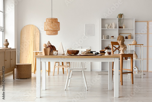 Interior of sculptor's work...