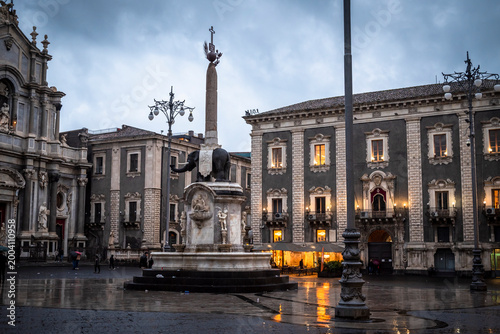 Photos Piazza del Duomo or Cathedral Square with the Elephant Fountain and the Palazzo