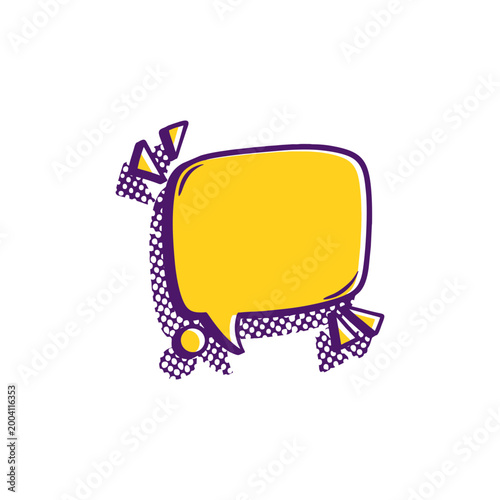 Speech Bubble Graphic