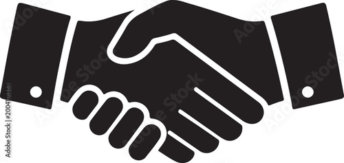 Negotiation business vector illustration deal discussion agreement handshake strategy meeting eps file