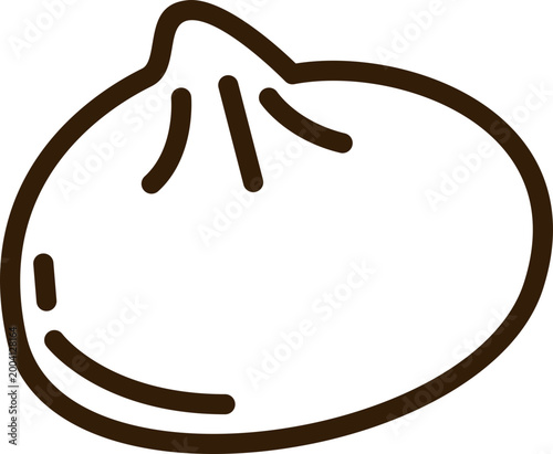 Dim Sum Dumpling Icon