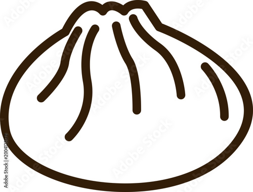 Dim Sum Dumpling Icon