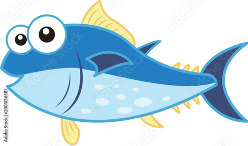 Foto cartoon fish