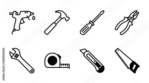 Konstfotografi Collection of various hand tools 20.