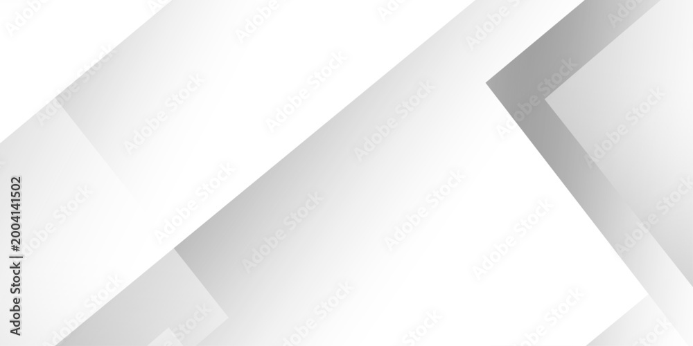 Obraz premium Abstract modern white design features subtle shadows . Modern white and gray technology concept diamond triangle geometric line background . abstract tech banner design. Graphic design element stripe