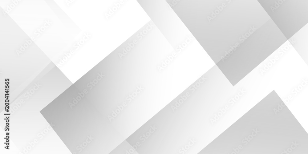 Obraz premium Abstract modern white design features subtle shadows . Modern white and gray technology concept diamond triangle geometric line background . abstract tech banner design. Graphic design element stripe