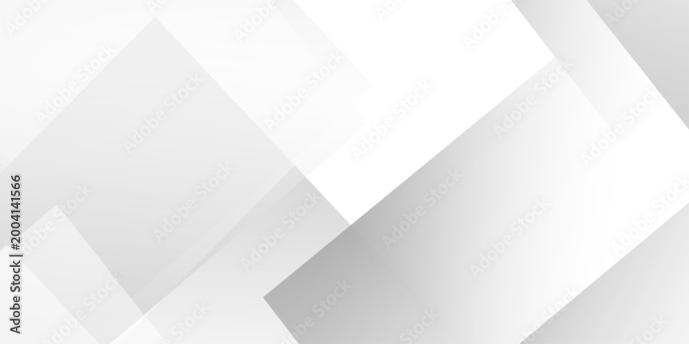 Obraz premium Abstract modern white design features subtle shadows . Modern white and gray technology concept diamond triangle geometric line background . abstract tech banner design. Graphic design element stripe