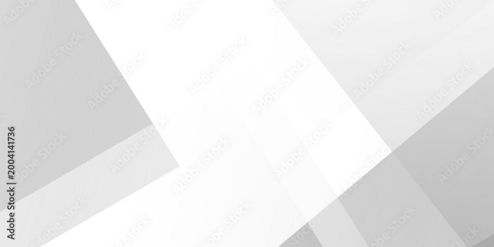 Obraz premium Abstract modern white design features subtle shadows . Modern white and gray technology concept diamond triangle geometric line background . abstract tech banner design. Graphic design element stripe