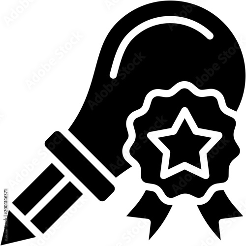 Brand Innovation glyph icon