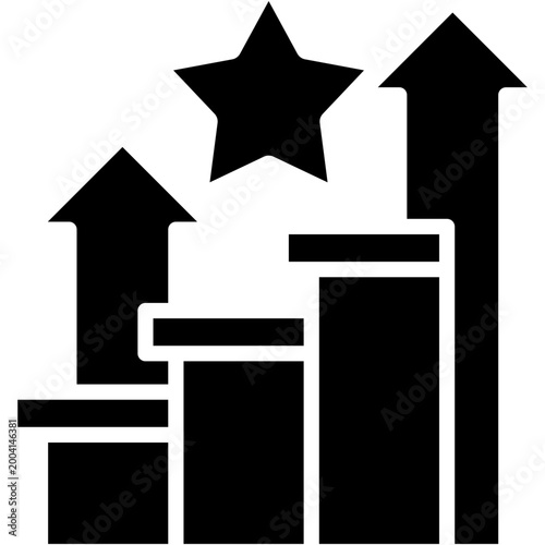 Competitive Edge glyph icon