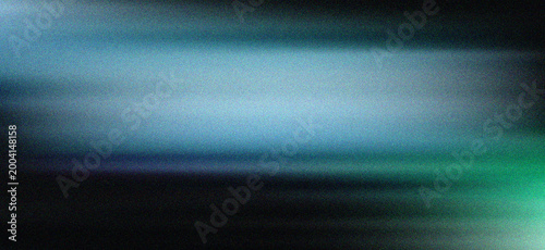 Abstract cool blue motion blur gradient with horizontal light streaks and dark fade edges