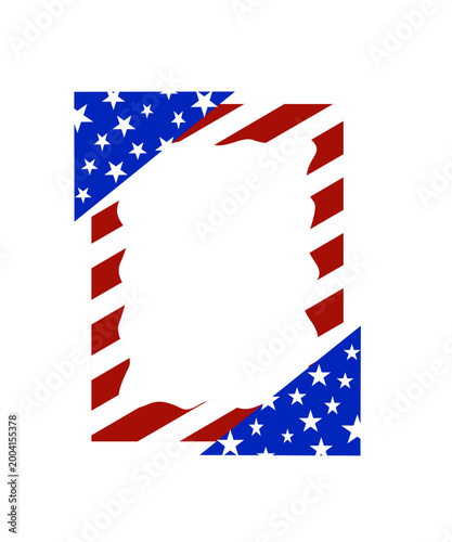 frame american flag