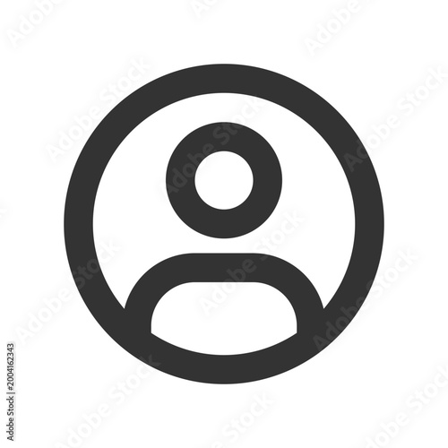 Select contact photo pixel perfect linear ui icon. Put pic on profile. Assign caller image. GUI, UX design. Outline isolated user interface element for app and web. Editable stroke. Arial font used