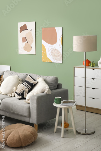 Autumn interior of stylish ...