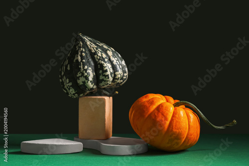 Decorative autumn still lif...