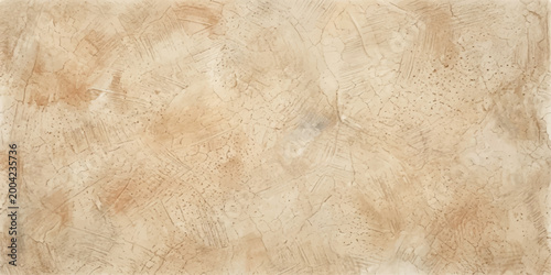Quadro su tela An ancient, textured paper background that looks weathered and time-worn