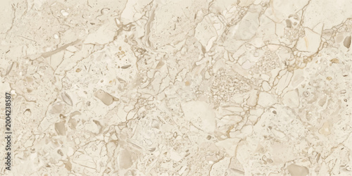 Schilderij op canvas Marble texture background in beige hues, exuding a sense of timeless elegance, luxury, and sophistication