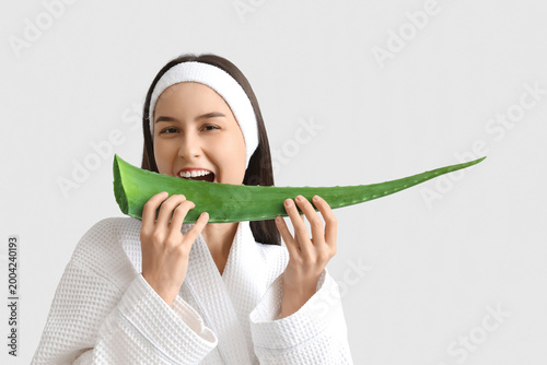 Beautiful young happy woman...