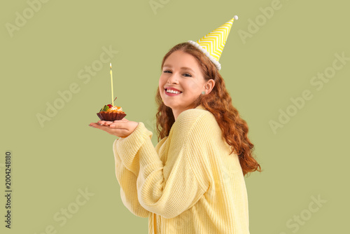 Beautiful young happy woman...