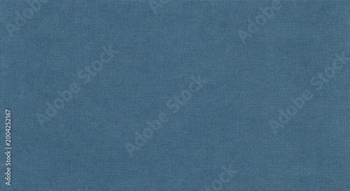 Close-up view of the blue fabric surface.