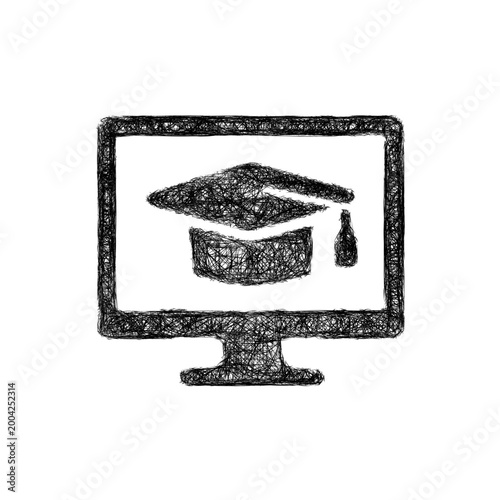 Sketch online course icon design