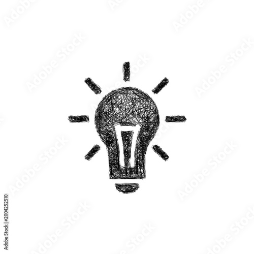 Sketch idea icon design