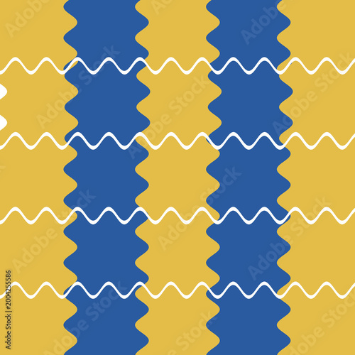 seamless background with wave