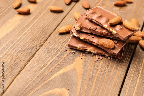 Sweet tasty chocolate with ...