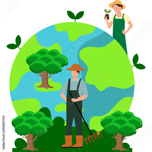 World Environment Day Illustration