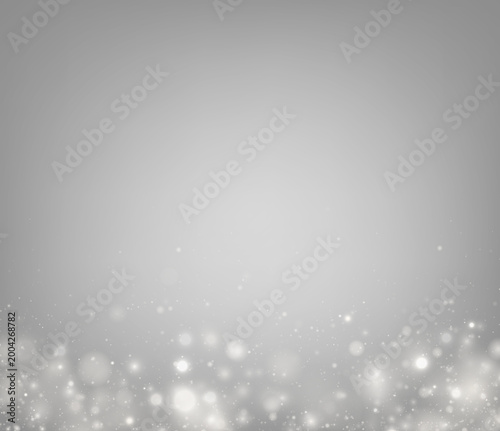 Tableau sur toile Tiny white stars twinkle with magical charm