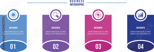 Financial Data Infographic Template. Marketing Funnel Infographic with Conversion Strategy Elements. Professional Business Statistics Infographic Dashboard Template