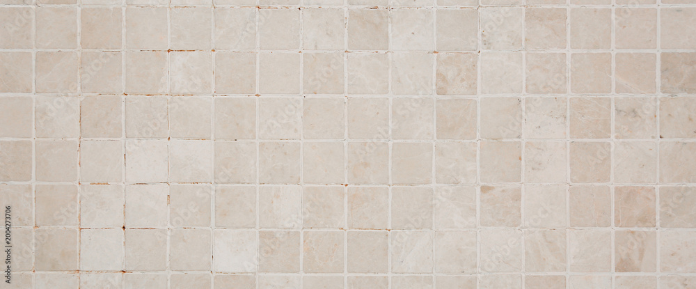 Naklejka premium Light tile surface as background