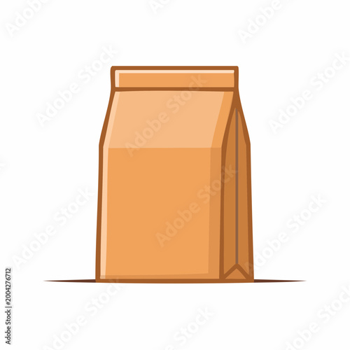 Brown Paper Bag Icon