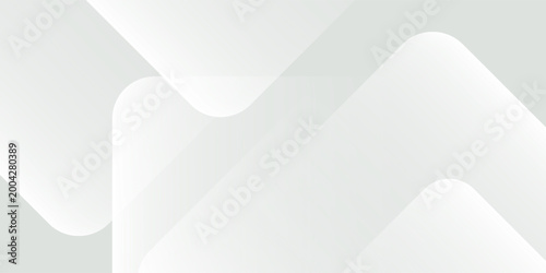 Abstract white Geometric banner design background.