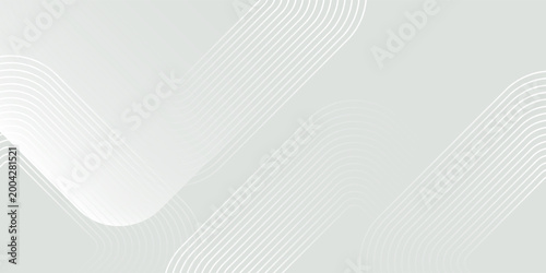 Abstract white Geometric banner design background.