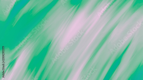 Abstract, colorful, green and pink background, vibrant brush strokes, modern texture