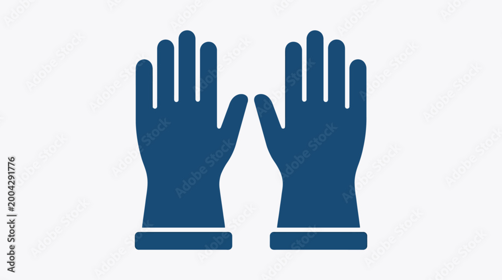 Fototapeta premium firefighter work gloves