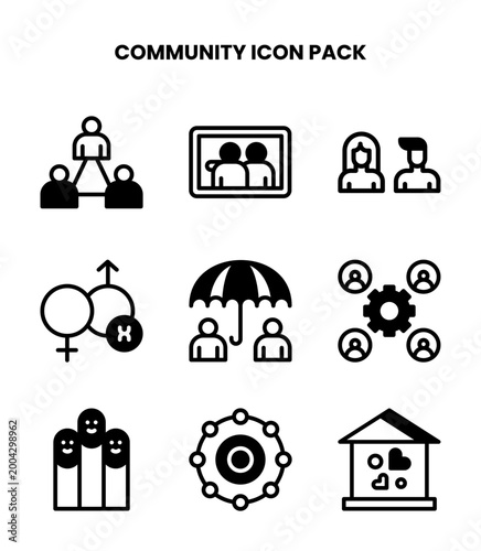 Community DuoTone Scalable Icons Pack