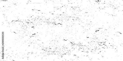 Konstfotografi Dark grunge noise granules Black grainy texture isolated on white background