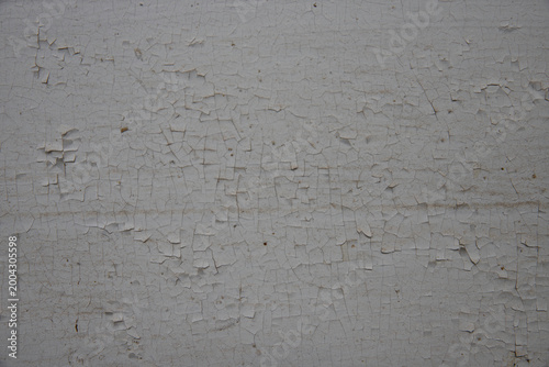 Tableau sur toile Gray plastered wall texture with subtle yellow undertones and rough brushstroke details, ideal for graphic design backdrops and minimalist overlays