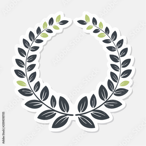 Laurel Wreath Icon