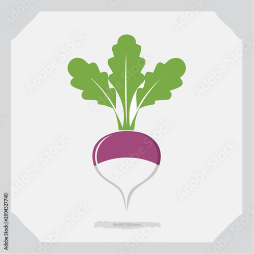 Stylized Turnip Icon