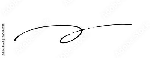 細いペンで書いた手書きの吹き出し