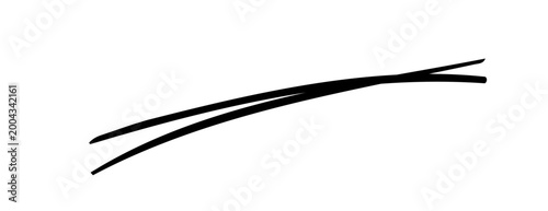 細いペンで書いた手書きの吹き出し