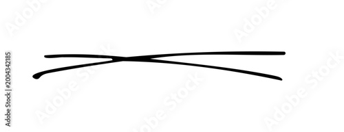 細いペンで書いた手書きの吹き出し