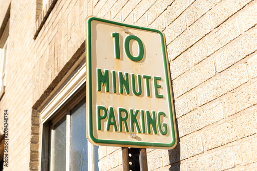 Parking Sign
