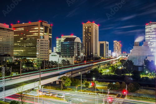 Foto 幕張新都心の夜景